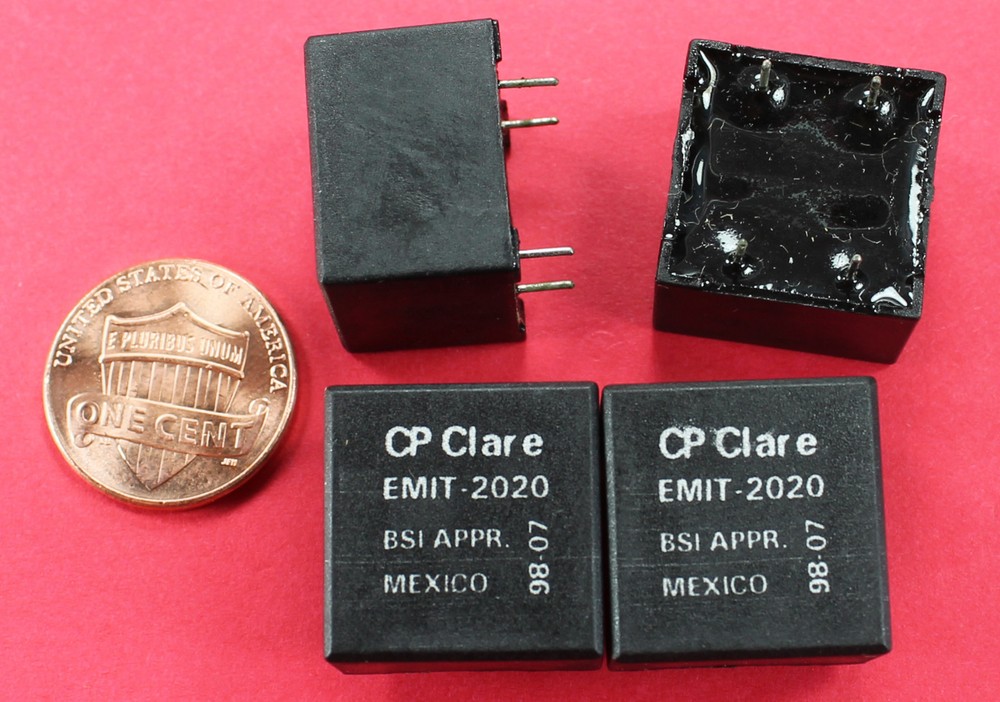 (4) 600:600 Ω TRANSFORMERS - Telephone- Coupling / Isolation - # EMIT-2020