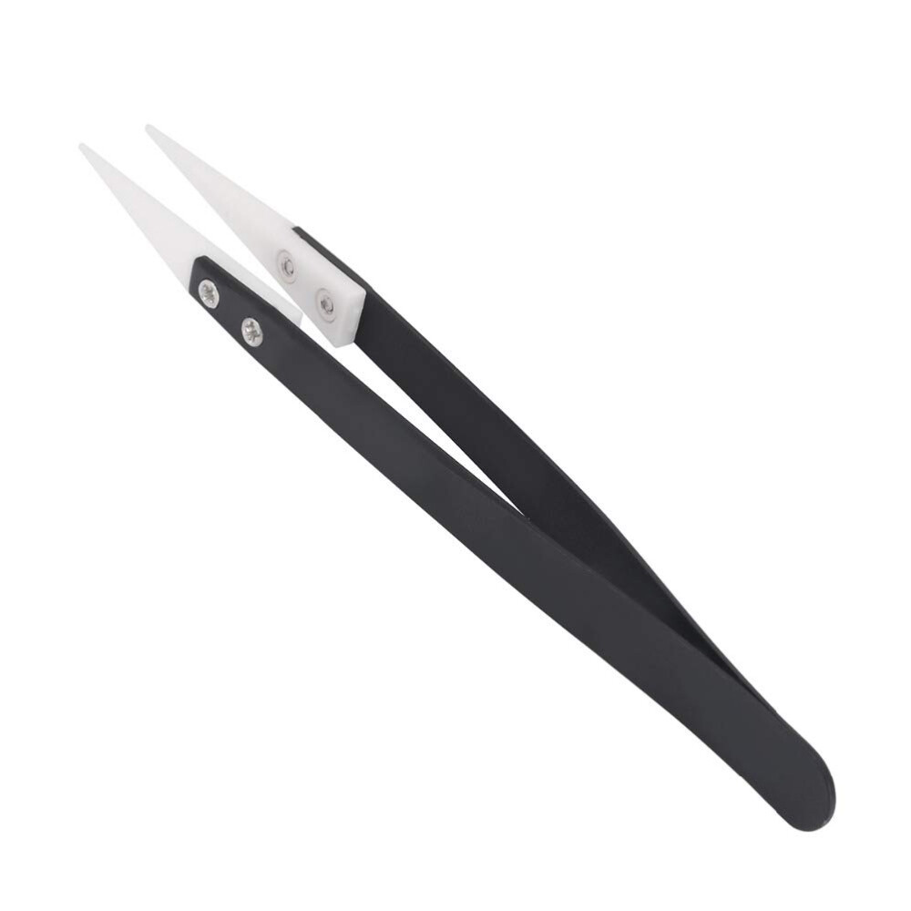 4PCS Tweezers Replaceable Tips with Temperature Resistance Precision Tips