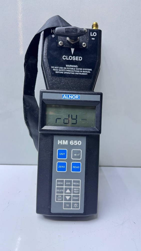 TSI Alnor HM650 Hydronic Manometer