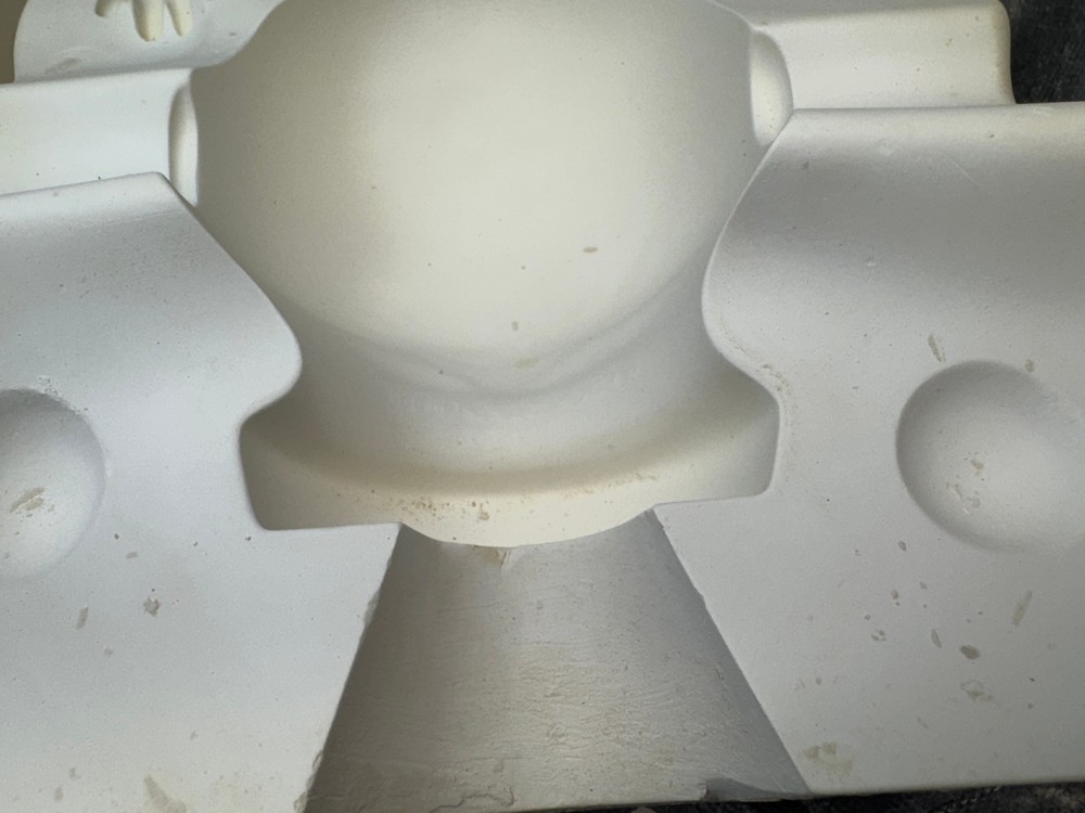 Bell Ceramic Casting Mold Doll Head & Hands Mold #2370