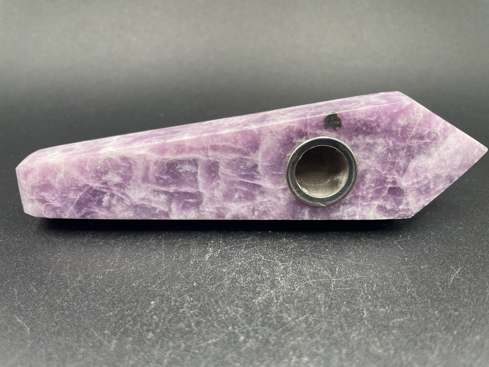 Lepidolite Pipe 99g
