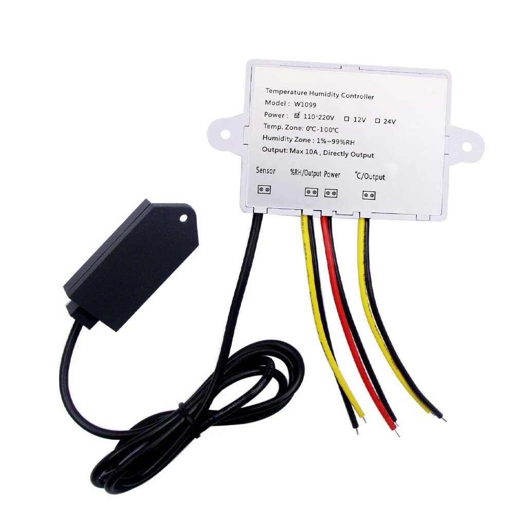 for W1099 digital controller for precise temperature and humidity control