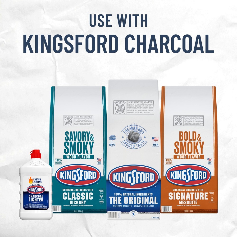 Kingsford Odorless 32-fl oz Charcoal Lighter Fluid
