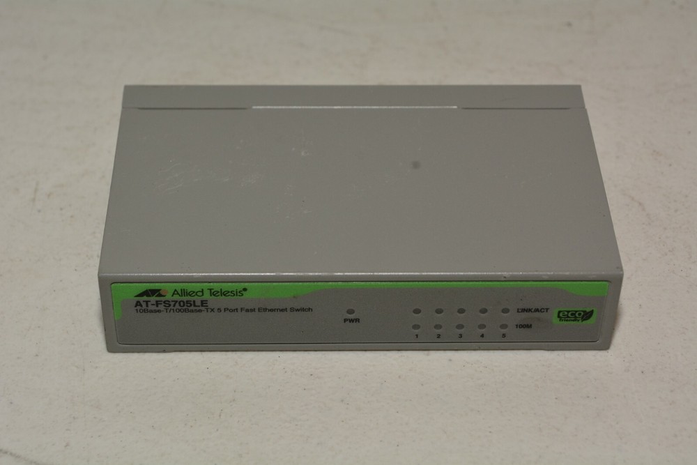 Allied Telesis 5-Port Fast Ethernet Switch AT-FS705LE