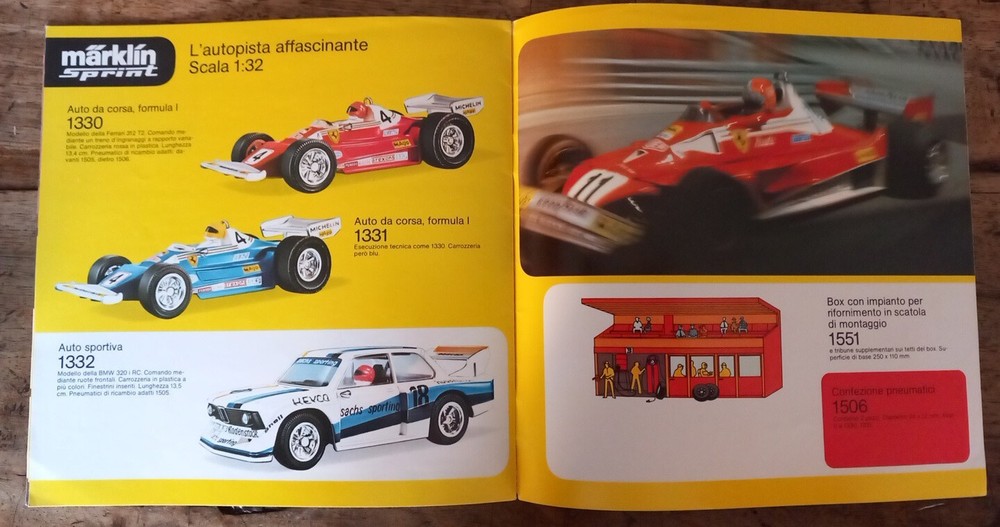 catalogo giocattoli. MARKLIN 1979.