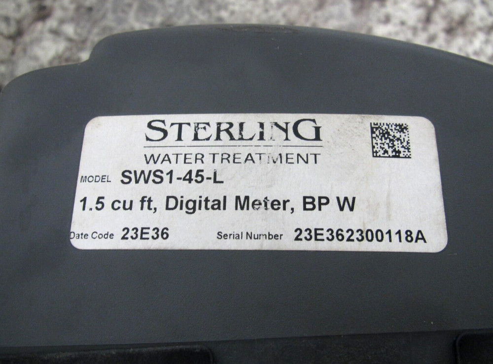 Sterling SWS1-45-L Water Treatment System Controller / Control Head Assy Used