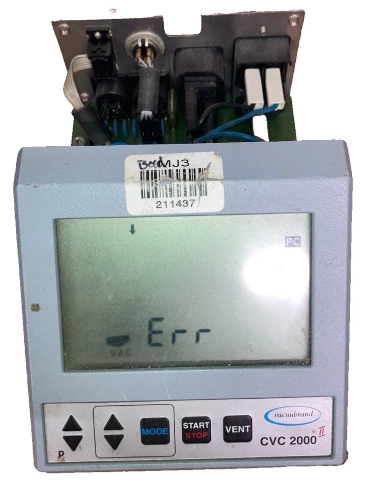 Vacuubrand CVC 2000 II Vacuum Controller (Powers On, “Err”) – Missing Cover