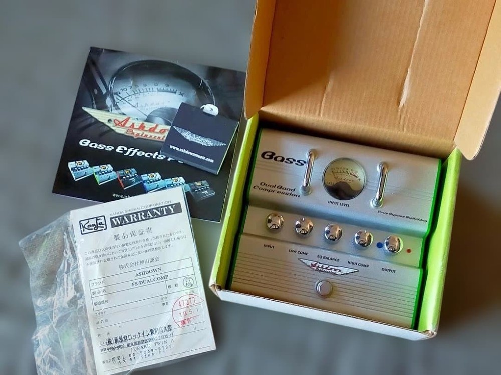 Ashdown Dual Band Compression Bass Compressor