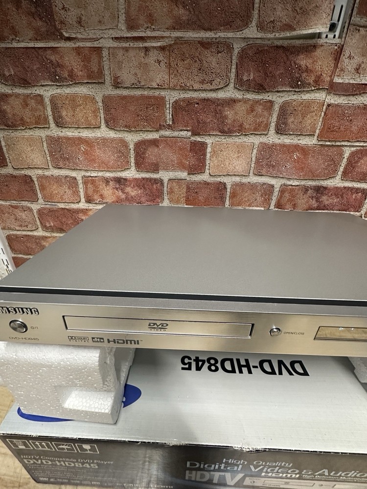 Samsung DVD-HD845 In Box And Remote
