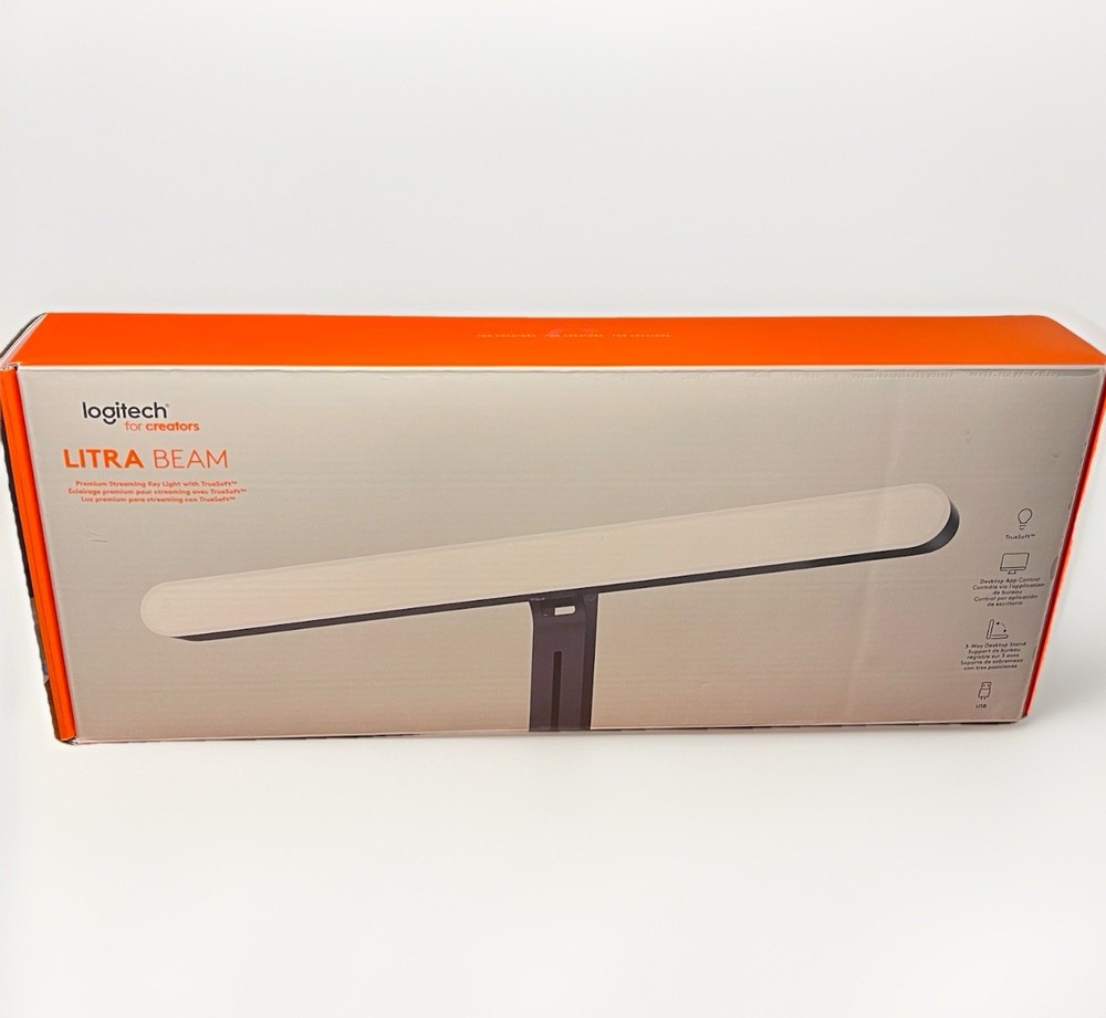Logitech - Litra Beam Premium LED Streaming Light with TrueSoft Technology