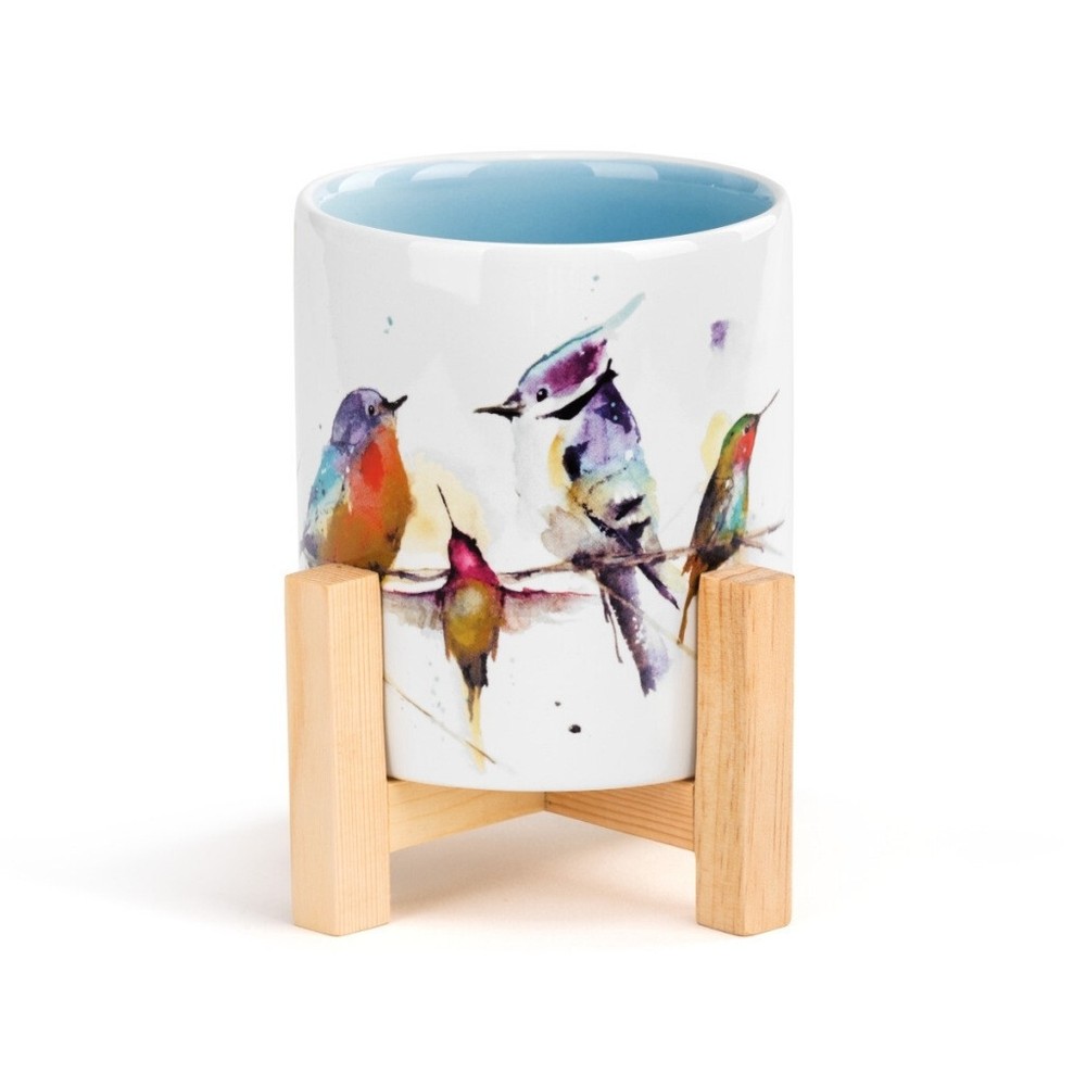 Dean Crouser Little Birds Mini Planter
