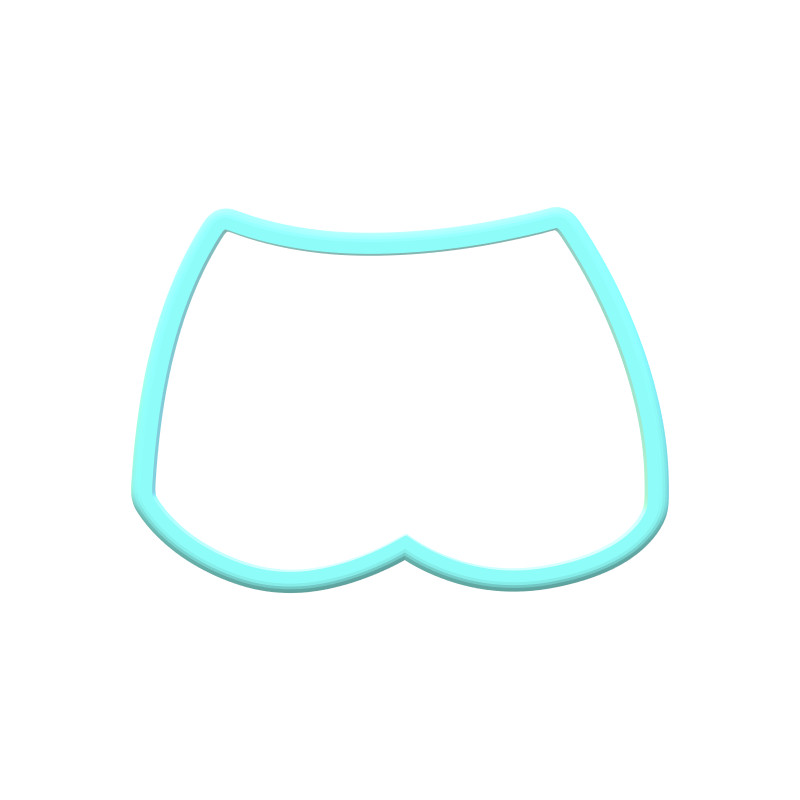 Jean Shorts Cookie Cutters