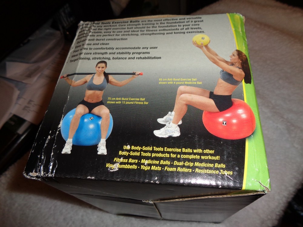 Body Solid 65 cm Anti-Burst Exercise Ball