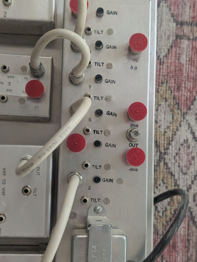 Control Panel for 1970s Home Intercom System UNTESTED