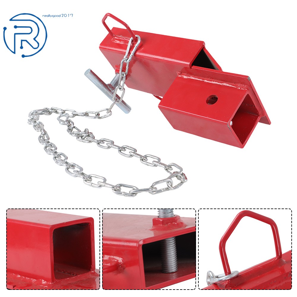 Pallet Forks Attachment 2" Hitch Receiver Trailers Towing Adapter Forklift