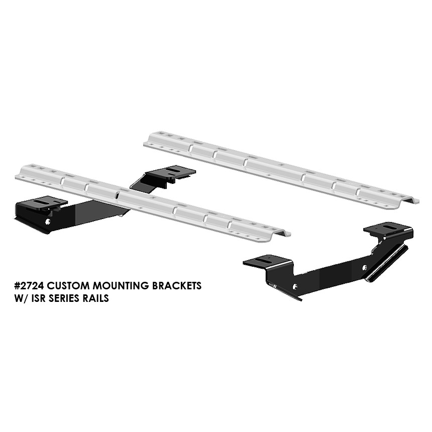 ISR Custom Bracket Kit |No-Drill Base Rails |Fits 2011-2019 Silverado2500