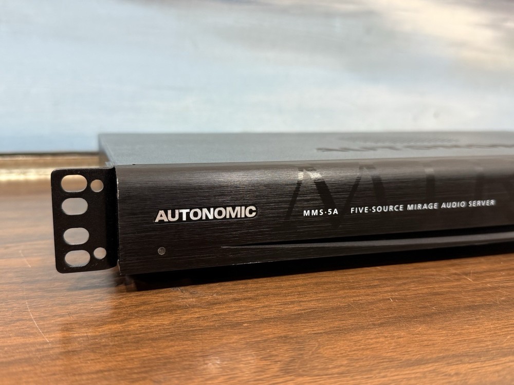 Autonomic MMS-5A Mirage Five Source Audio Server ( POWER SUPPLY MISSING )