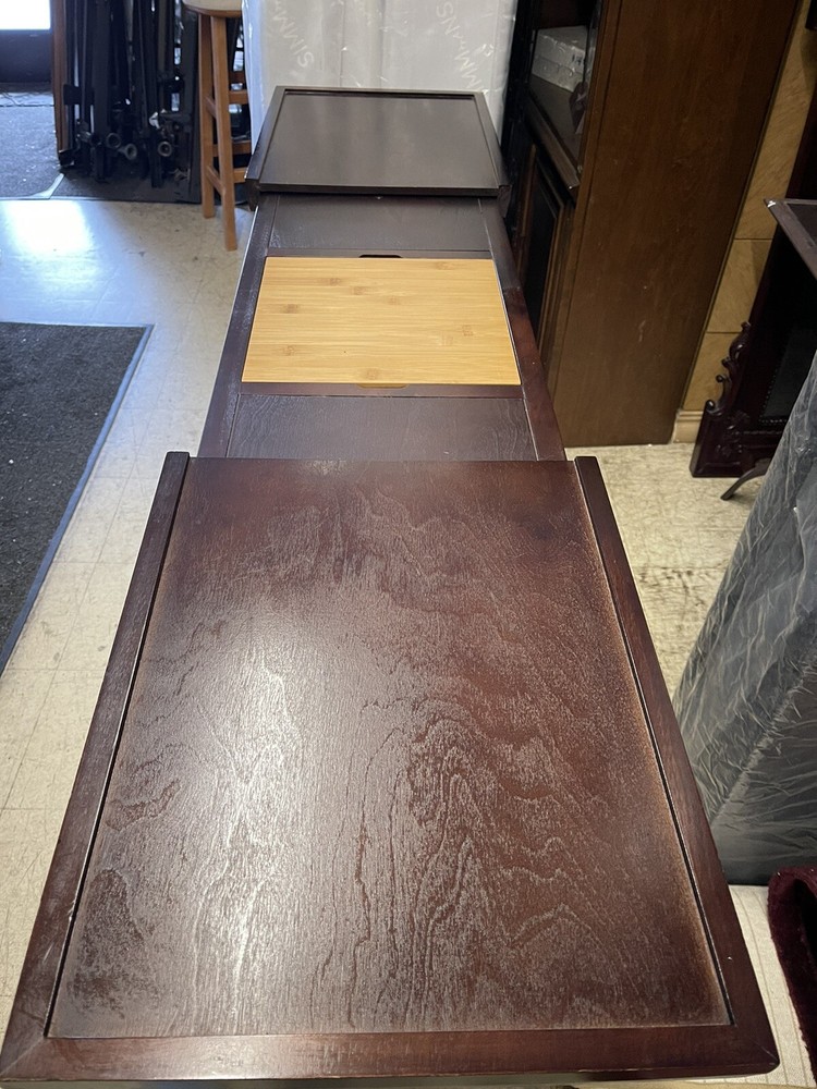 Bar Cabinet With Expandable Top