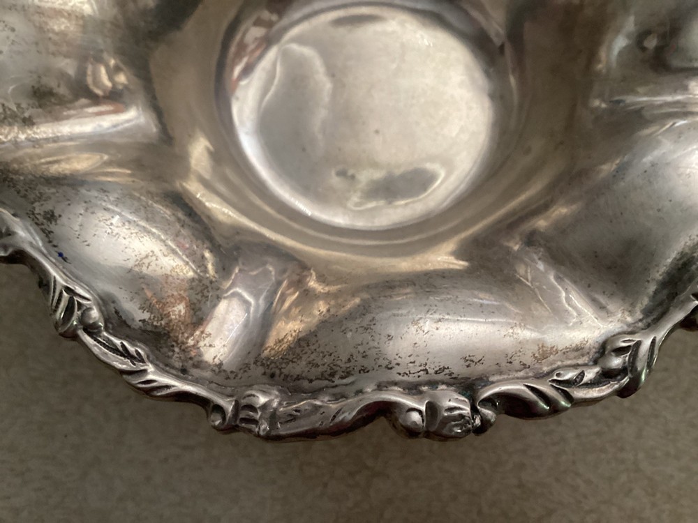 2 MEXICO STERLING SILVER 925 FOOTED BOWLS