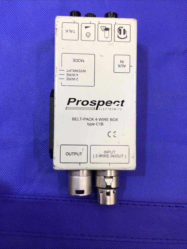 Prospect Electronics Belt Pack 4 Wire Box Type C1B