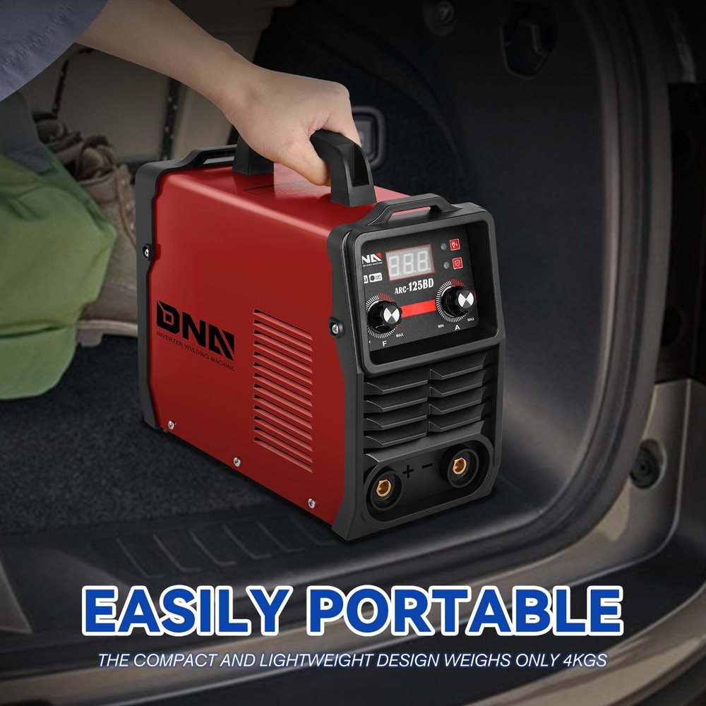 110V Portable IGBT ARC Welding Machine LED Display & Hot Start Arc Force Red
