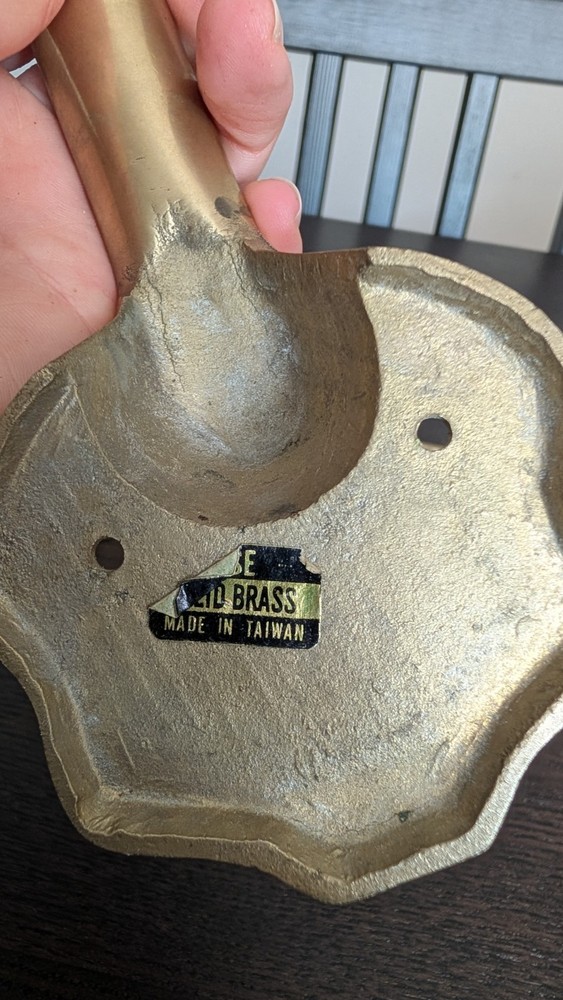 Solid Brass Earthquake Handles Hold Until Quake Stops