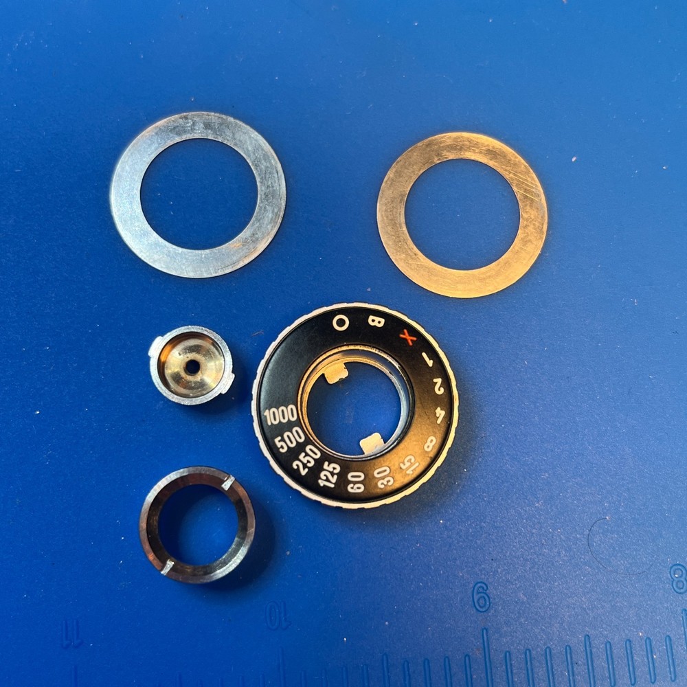 MINOLTA XD-5 Shutter Speed Dial Dial (Original Part)