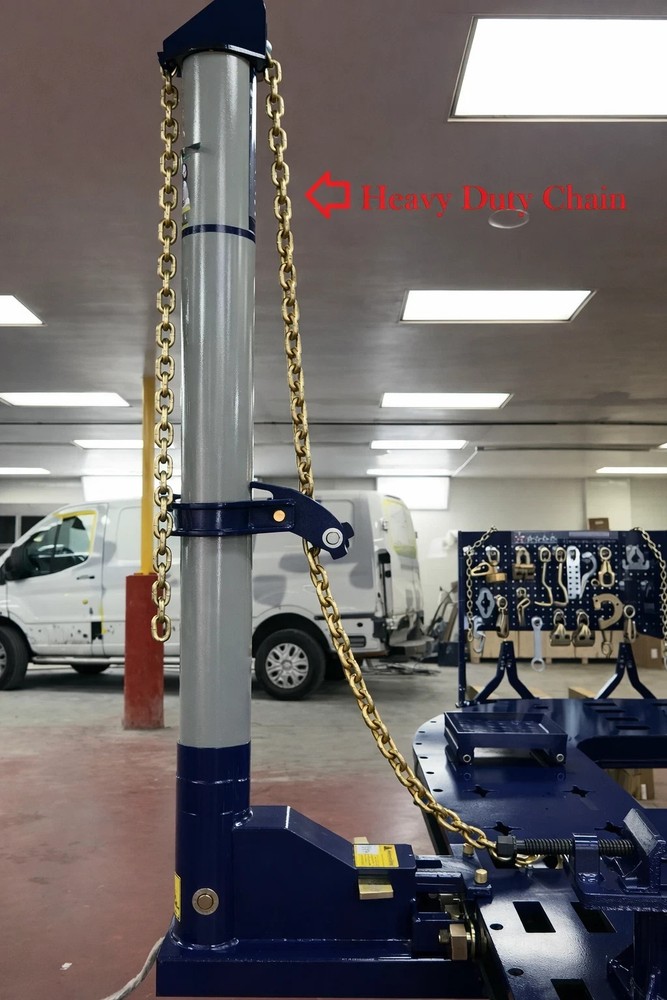 SET#41 - 2 X 11 FEET PULLING CHAINS WITH SLIP HOOK HOOK HEAVY DUTY