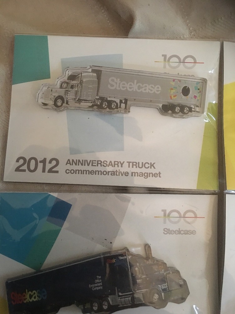 STEELCASE COMMEMORATIVE MAGNETS @ 4