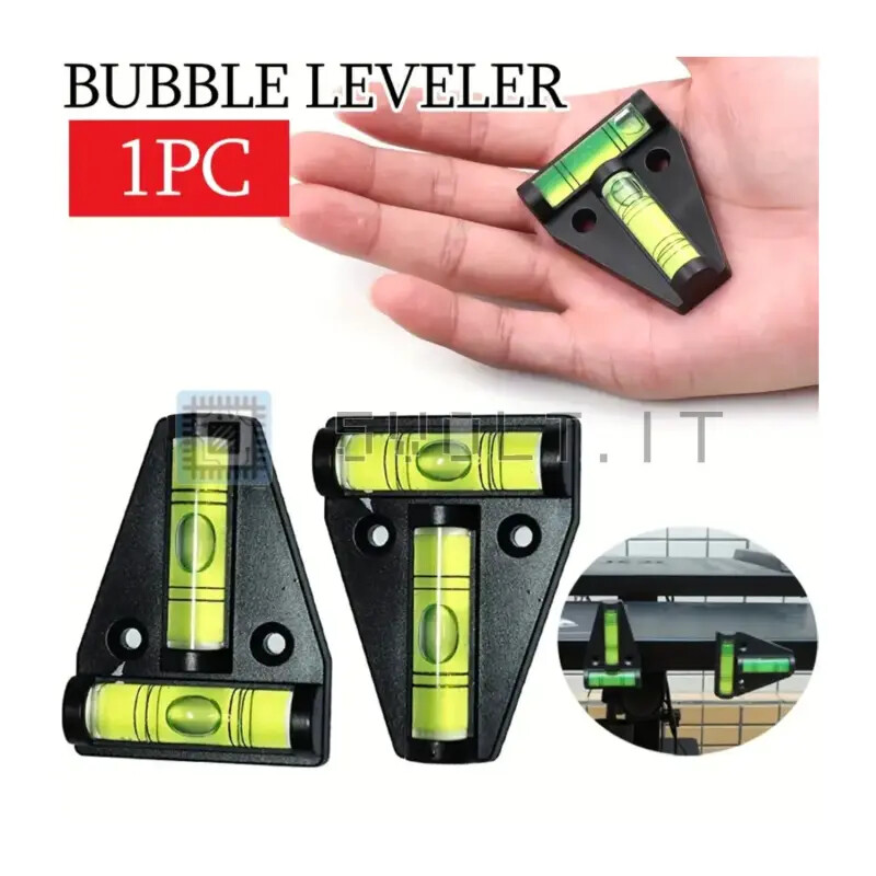 Triangular Vertical Horizontal T Bubble Level