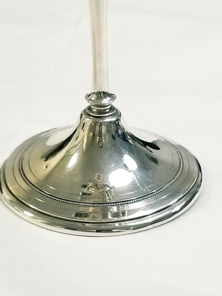 GORHAM STERLING SILVER VASE 1868