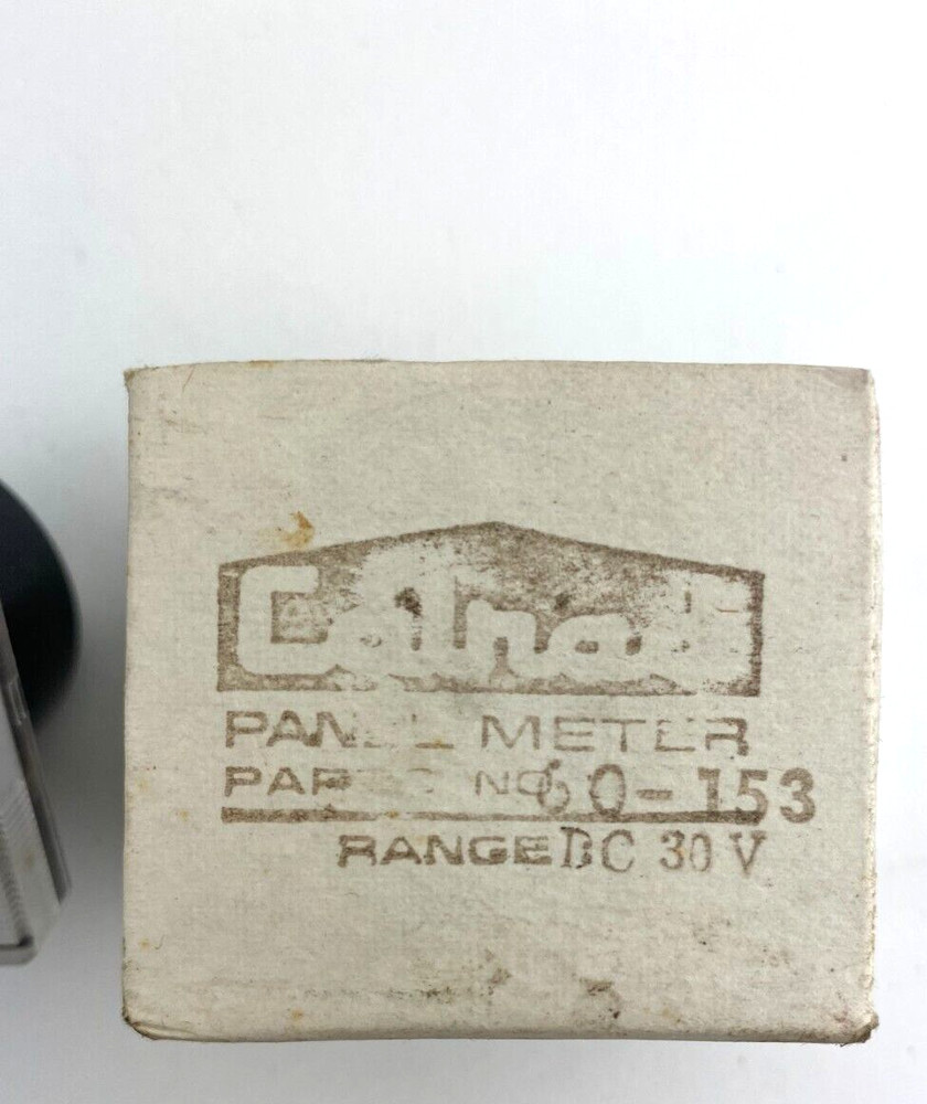 Calrad Panel Meter 60-153 - DC 30V - DC Volt Meter