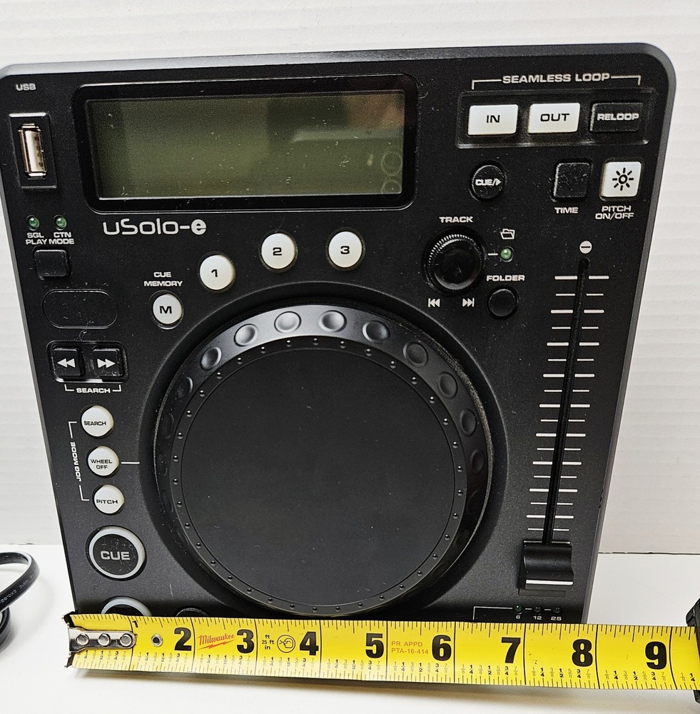 DJ-Tech U Solo-E Compact USB Player and Controller