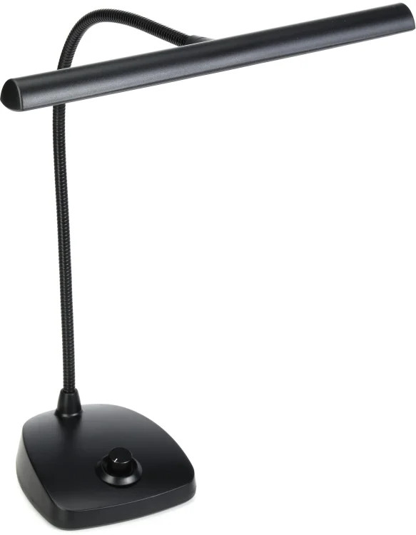 K&M 12298 LED Piano Lamp - Black