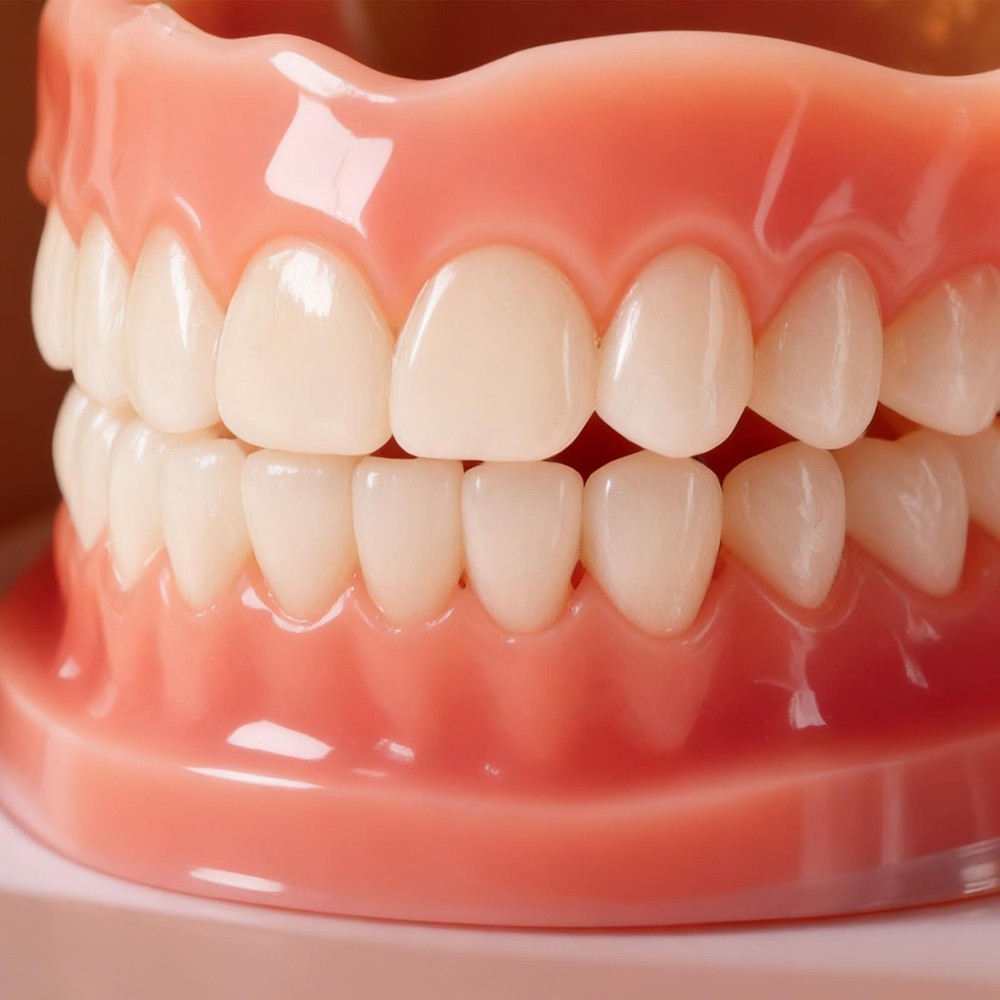Full Denture Set for Men and Women Upper and Lower Denture False Teeth