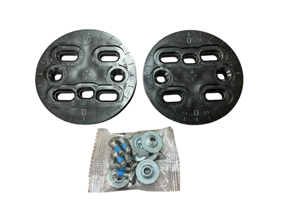 ALTITUDE "RIDER" SNOWBOARD BINDING REPLACEMENT DISCS + HARDWARE