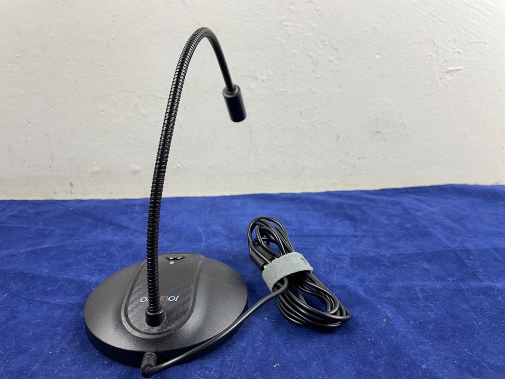 USB Computer Microphone with Mute Button Plug & Play Condenser Omnidirectional