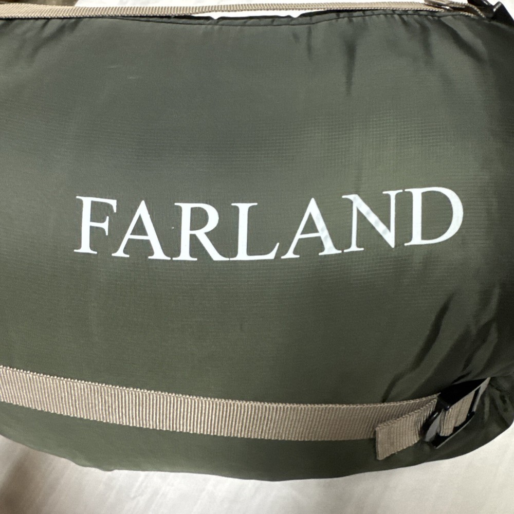 New Sealed FARLAND Mummy Sleeping Bag Rectangular with Pouch 20℉