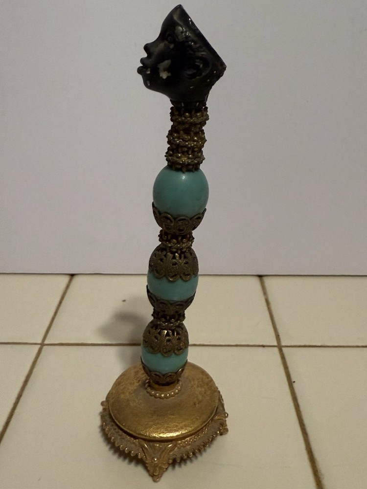 Vintage Florenza Blackamoor Pen Read Description