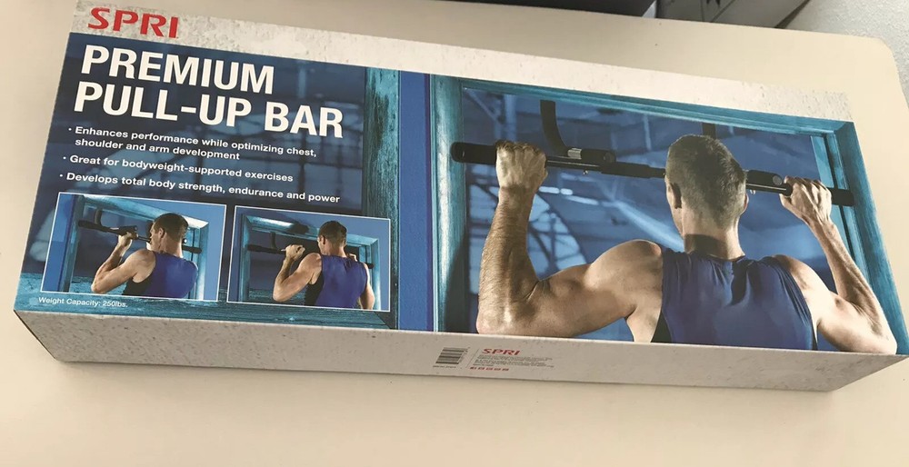 SPRI Premium Padded Pull Up Bar NEW