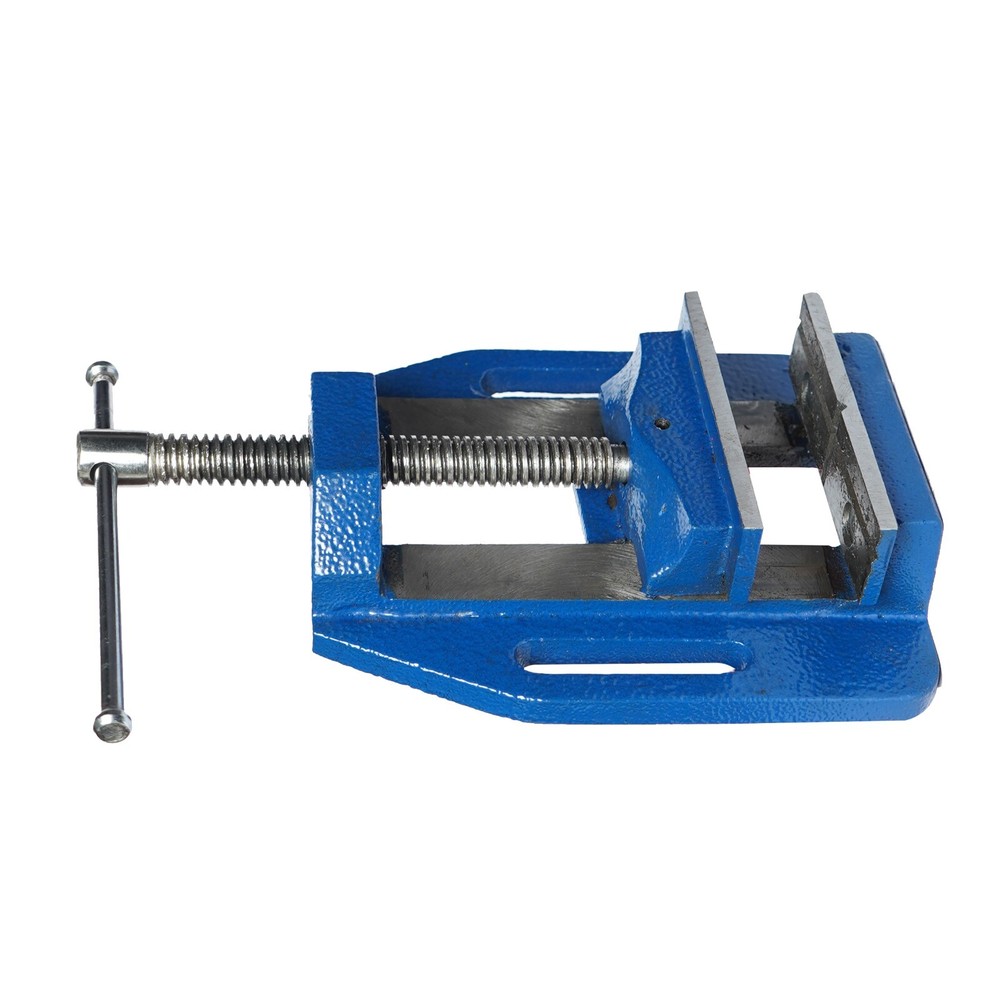 Jrsdrive 4" Drill Press Vise, Painted, Cast Iron, E-2082DRL