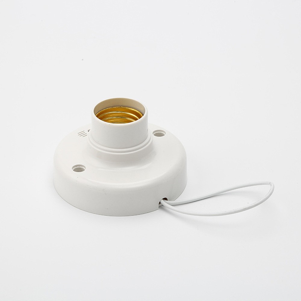 E27 Sensor Base Lamp Holder Light Bulb Switch Adapter Night Thread Voice Control