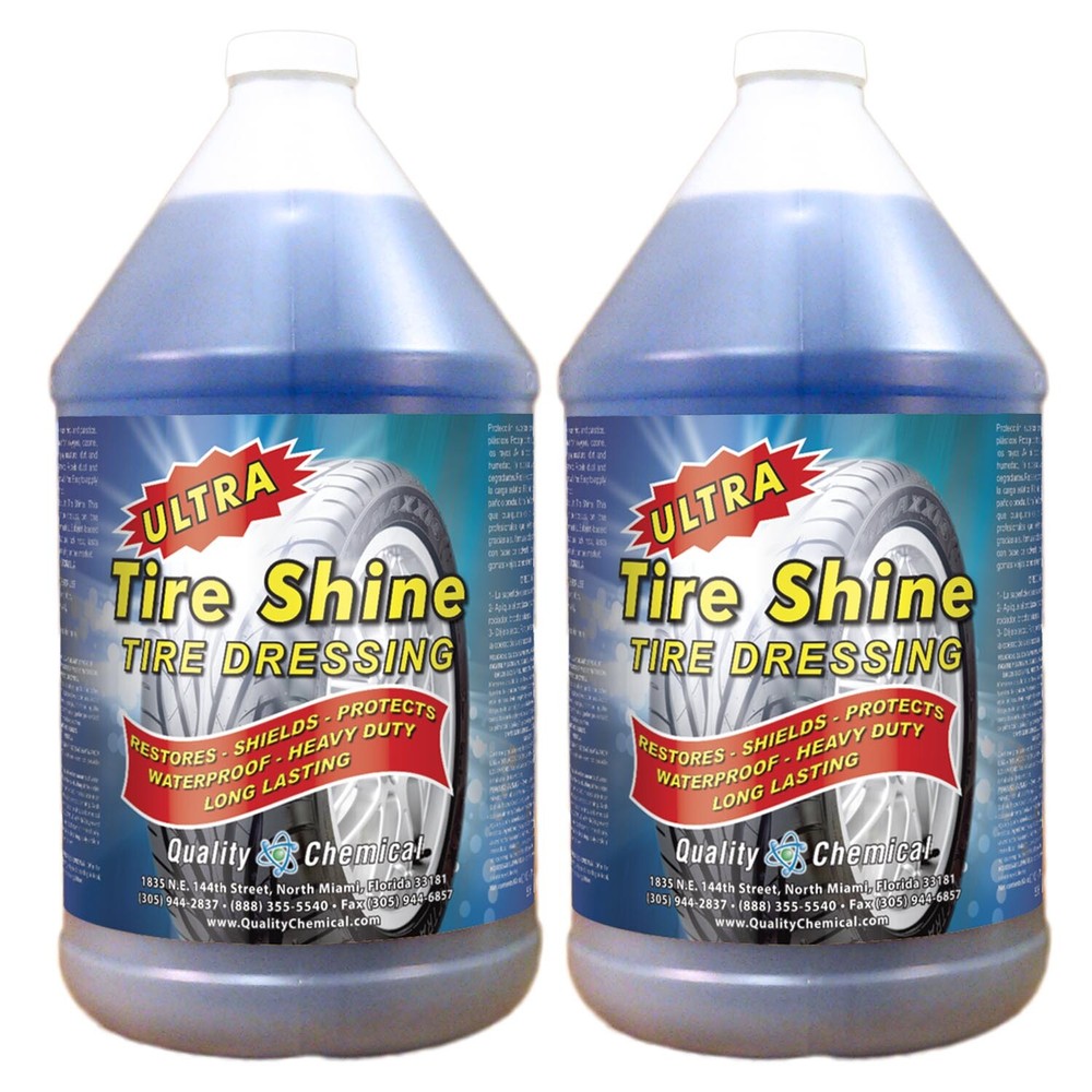 Ultra Tire Shine Solvent-Based Dressing / 2 Gallon Case