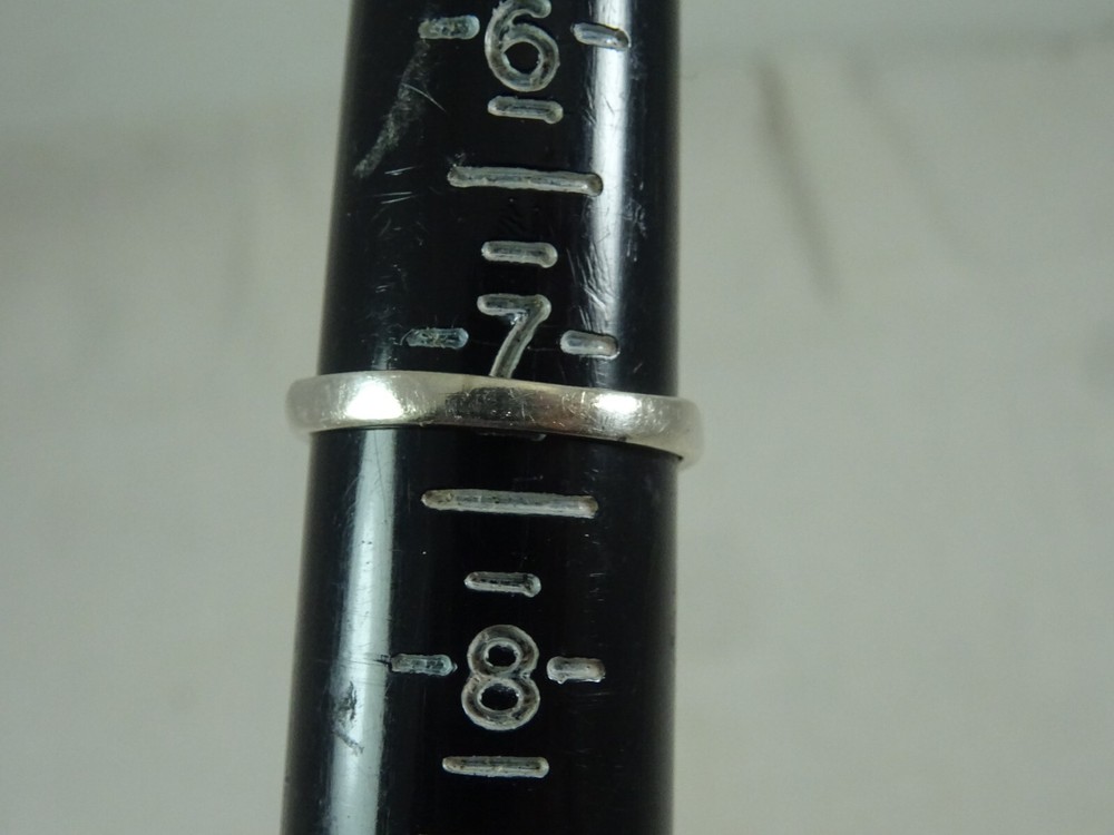 Double Dolphin Sterling Silver Ring 925 size 7-7.25