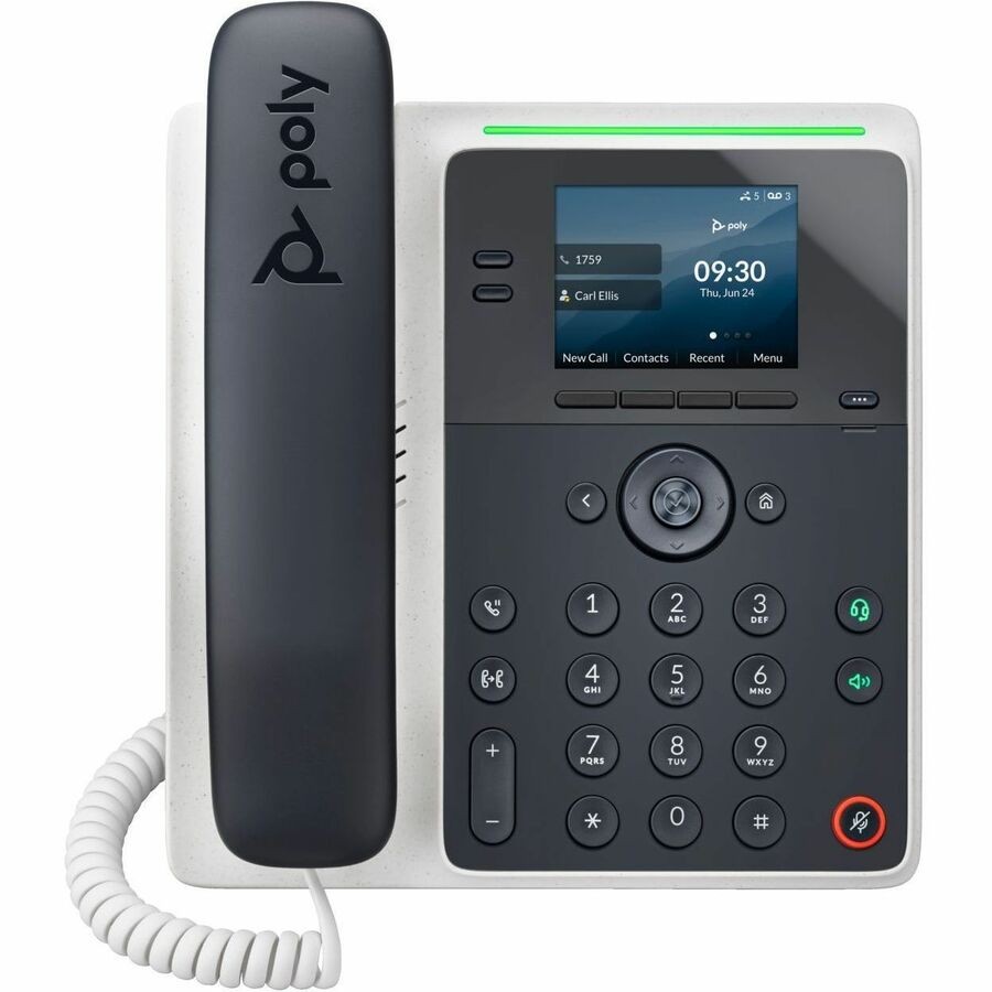 Polycom Audio 89B49AA#ABA Edge E100 IP Phone Black