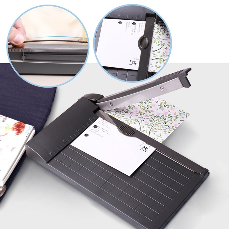 Precise Mini Photo Trimmer Cutter for Students Photographers Quick Trimming