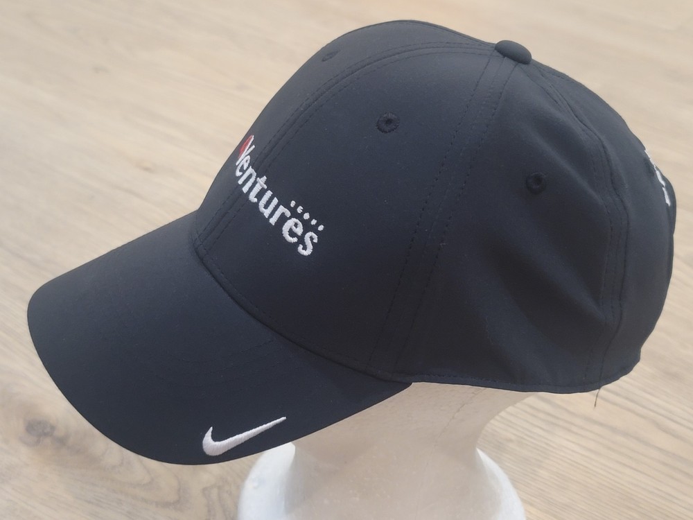 Nike Dri Fit Black Golf Adjustable M/L Cap Hat