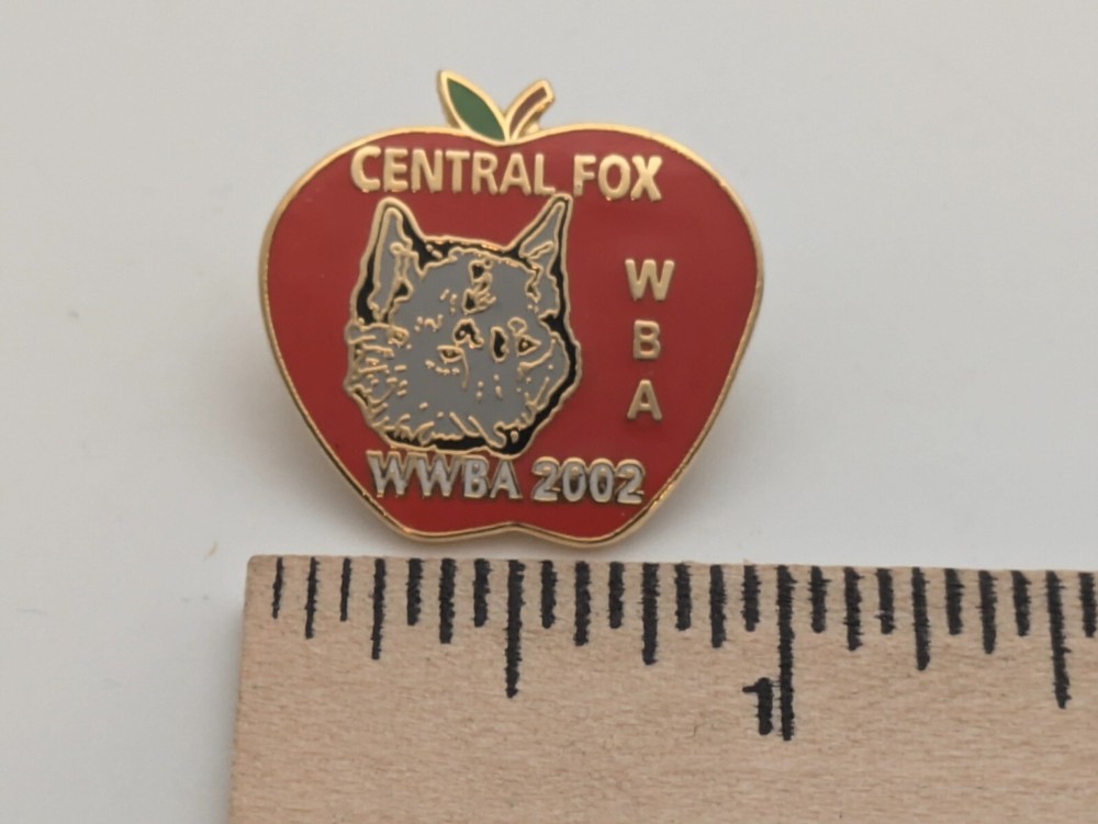 Central Fox Womans Bowling Association Lapel Pin WBA 2002