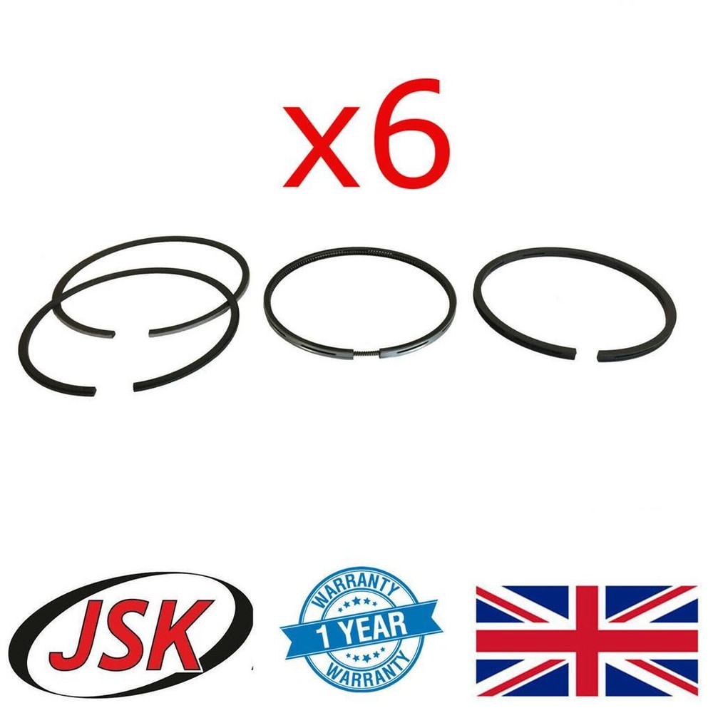 Piston Anello Set STD 24pc for Leyland 400 Engine 107.25mm Bore