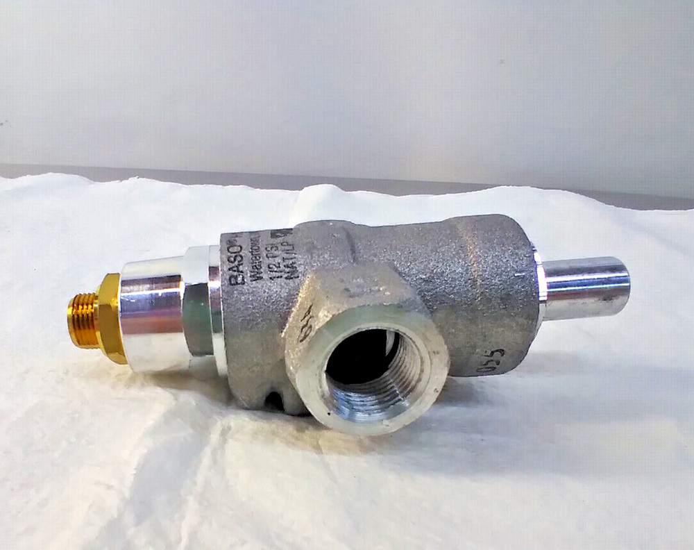 BASO H19AA-4, 3/8" Automatic Shutoff Pilot Gas Valve with Flow Interrupter